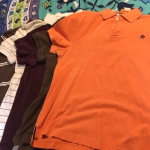 Lot of 5 Men’s Aeropostale Polos- XL
